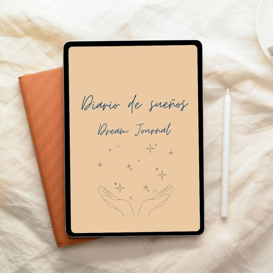 🌓 Diario de Sueños | Dream Journal (7 días • PDF rellenable)